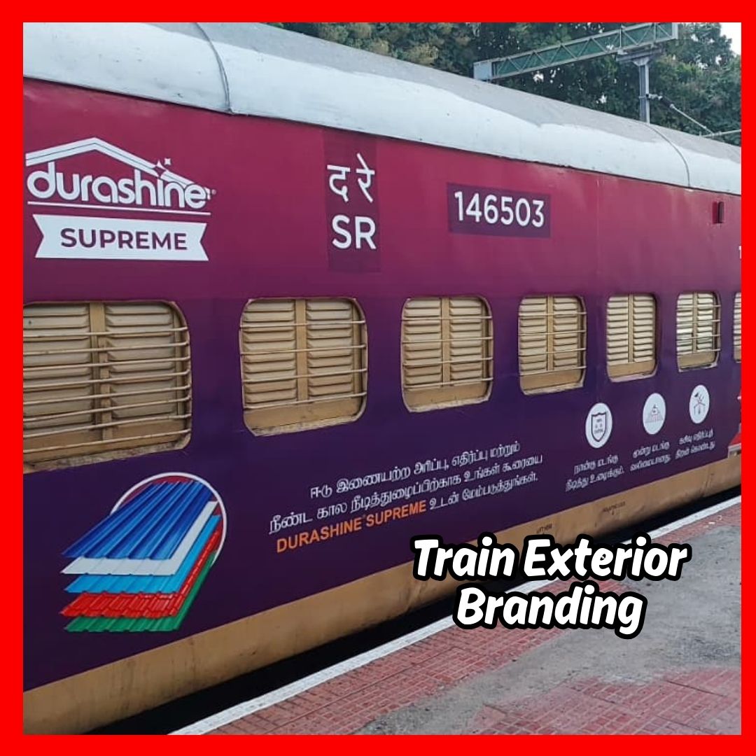 Four Trains. Half of South Tamil Nadu. Your Brand Everywhere.